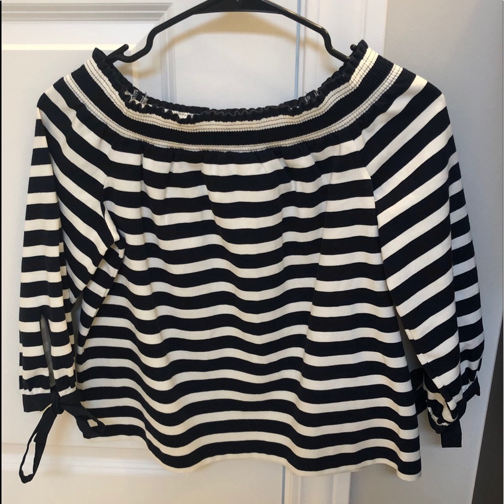 JCrew off the shoulder top